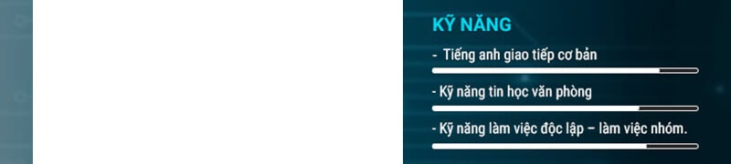 Mục kỹ năng trong bản CV xin việc IT phần mềm