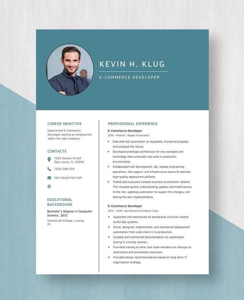 Bí quyết thiết kế CV ngành thương mại điện tử giúp bạn gây ấn tượng