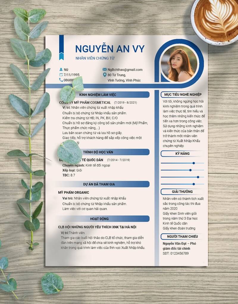 Các quy tắc thiết kế CV xuất nhập khẩu chuyên nghiệp