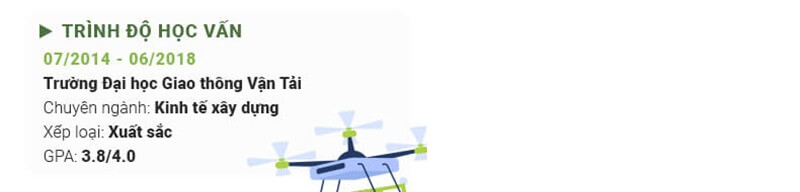 Trình độ học vấn: nền tảng kiến thức chuyên môn